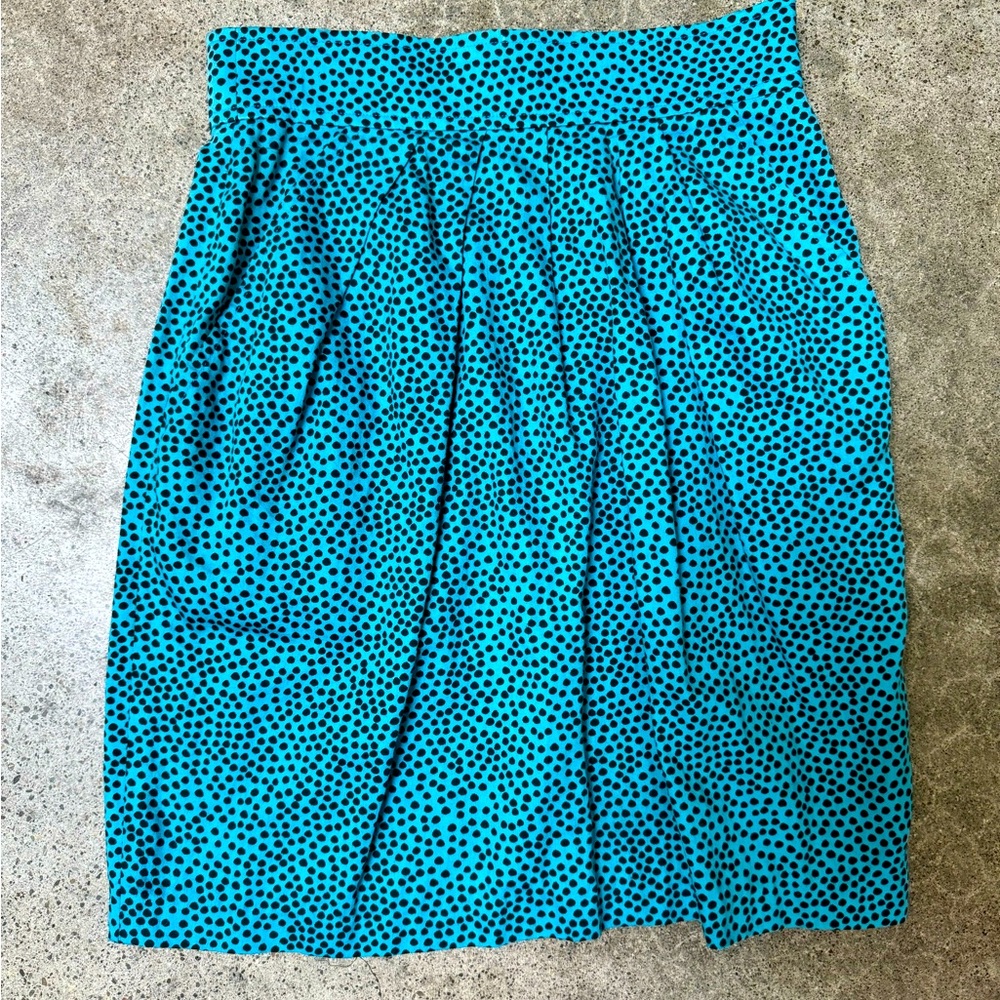Vintage Lanvin Skirt Pockets Made in France